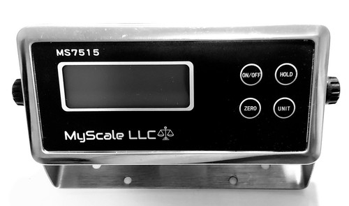 Floor pallet scale indicator - floor,